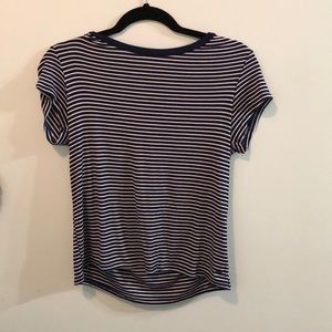 Navy and white american eagle M tee